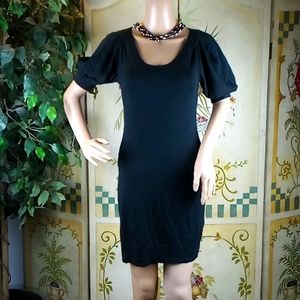 Banana Republic Silk Cotton Cashmere LBD, ladies size xs petite